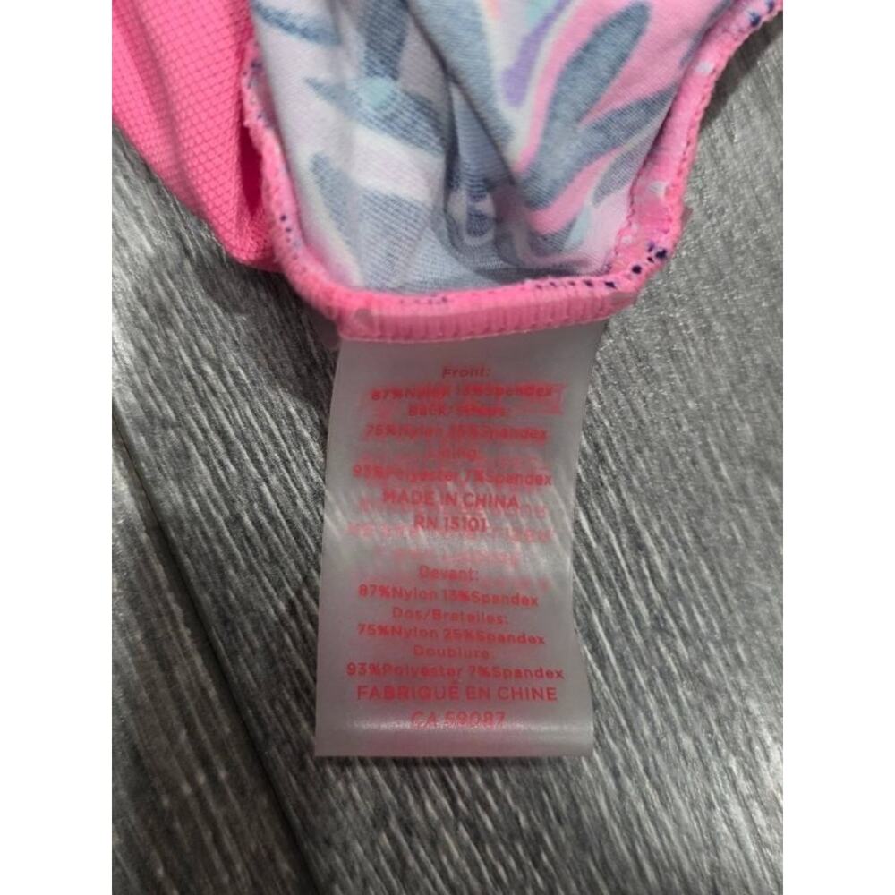 LILLY PULITIZER TANKINi TOP Swim Oyster Bay Navy Sz 4 A004895 - Picture 8 of 11